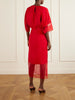 The Zuri silk-organza midi dress