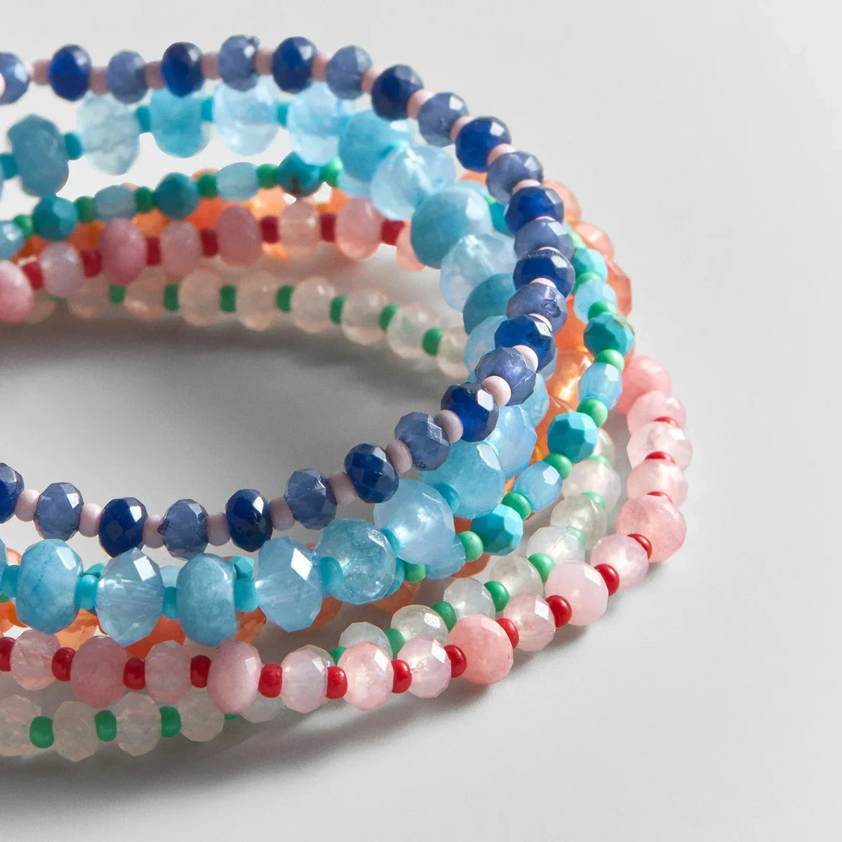Darla Beaded Bracelet Set - Multi