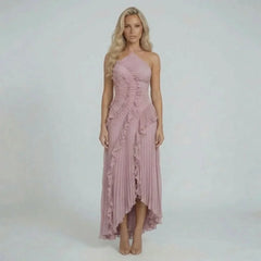 Nathalie Ruffle Maxi Dress