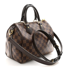 Damier Ebene Speedy Bandouliere 25