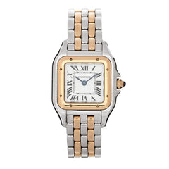 Stainless Steel 18K Yellow Gold 23mm Panthere Quartz Watch