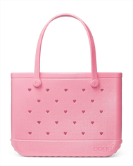 Original Bogg® Bag - Heart Shimmer BUBBLEGUM