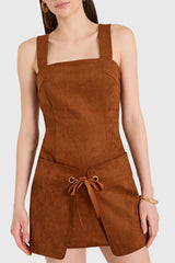 Robin Romper in Suede