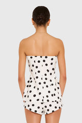 Linda Top in Polka Dot