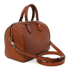 Empreinte Monogram Giant Speedy Bandouliere 25 Cognac