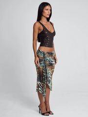 Lucy's ROEI MIDI SKIRT MOJAVE