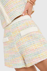 Braswell Shorts in Angelica Tweed