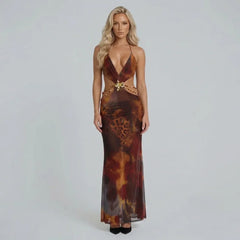 Elena Cutout Maxi Dress