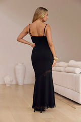 Count The Days Maxi Dress Black