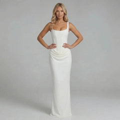 Cerene Corset Maxi Dress