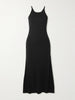 Jersey midi dress