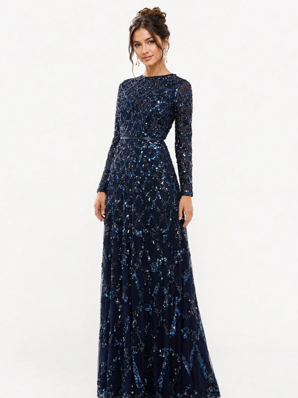 Long Mother Of The Bride Dress