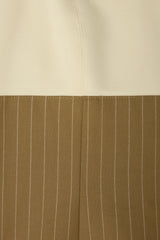Cotton Mix Pinstripe Mini Dress