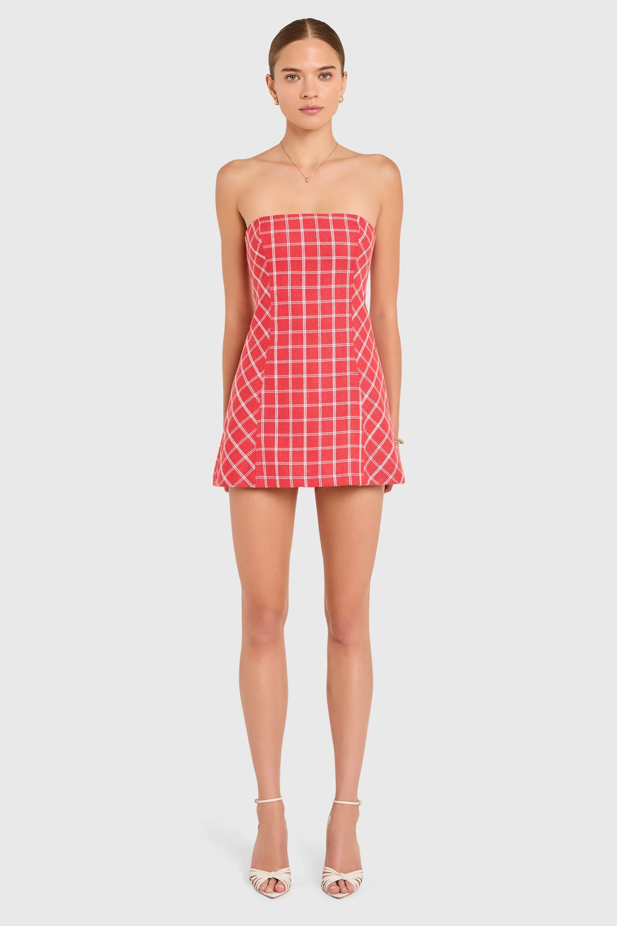 Daisy Romper in Plaid