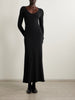 Mavy knitted midi dress