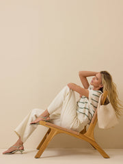 Kira Striped Knit Top