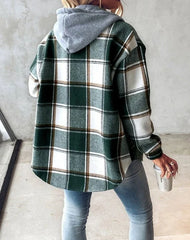 Women's Print Pullover Hoodie | Cozy Relaxed Graphic Sweatshirt
