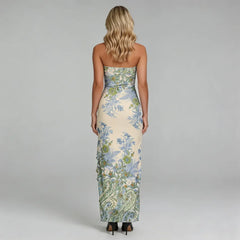 Savannah Ruffle Maxi Dress