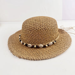 Women's Wide-Brim Sun Hat | Structured Retro Beach Hat