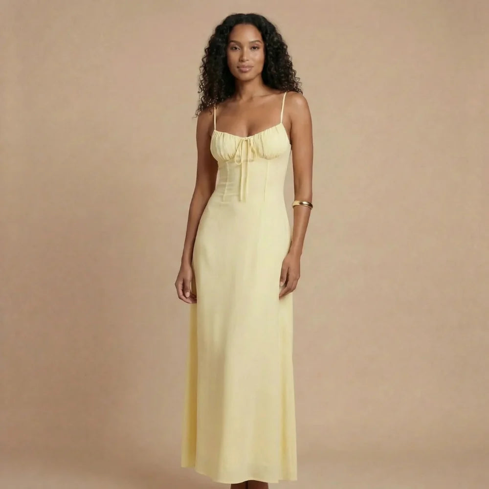 Isla Corset Maxi Dress