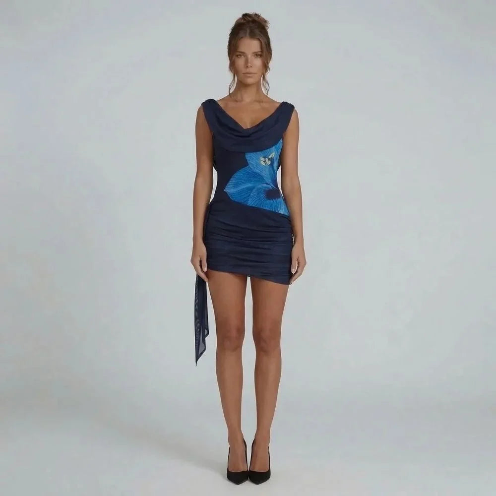 Millie Ruched Mini Dress