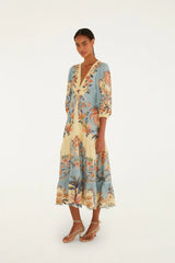 Butter Yellow Boho Beauty Maxi Dress