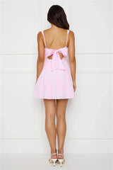 Grape Escape Mini Dress Pink