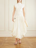 Venetia satin midi dress