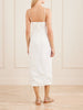 Linen midi dress