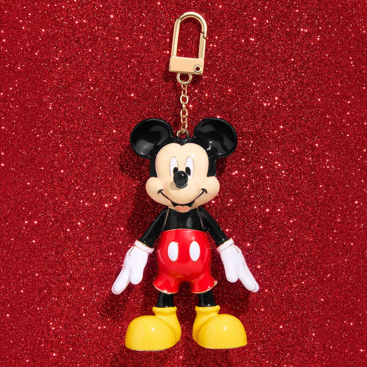 Disney Mickey Mouse Classic Enamel Bag Charm - Mickey Mouse