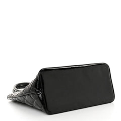 Patent Medallion Tote Black
