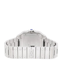 Stainless Steel 39.8mm Santos De Cartier Automatic Watch