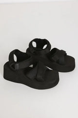 Seychelles Serenade Platform Sandals in Black FINAL SALE