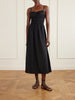 Marianne cotton-voile midi dress