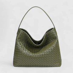 Women's Vegan Leather Shoulder Bag | Spacious Sustainable Shoulder Bag