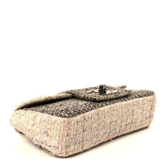 Tweed Small Fantasy Flap Grey